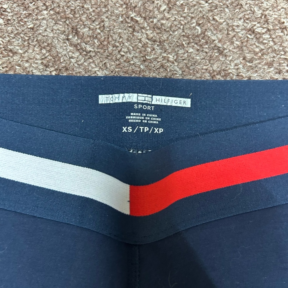 Tommy Hilfiger Green Tee with Yellow Logo